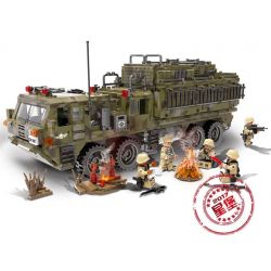 XINGBAO XB-06014 06014 XB06014 non  XE TẢI BỌ CẠP HẠNG NẶNG bộ đồ chơi xếp lắp ráp ghép mô hình Across The Battlefield ACROSS THE BATTLEFIELD SCORPIO HEAVY TRUCK Băng Qua Chiến Trường 1377 khối