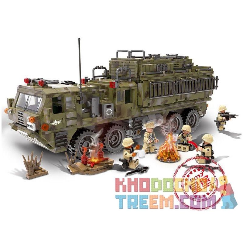 XINGBAO XB-06014 06014 XB06014 non  XE TẢI BỌ CẠP HẠNG NẶNG bộ đồ chơi xếp lắp ráp ghép mô hình Across The Battlefield ACROSS THE BATTLEFIELD SCORPIO HEAVY TRUCK Băng Qua Chiến Trường 1377 khối