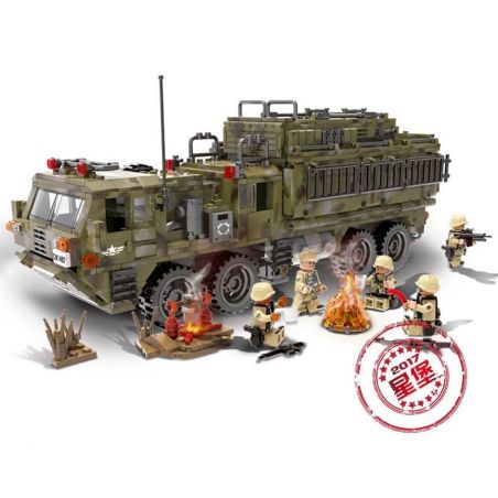 XINGBAO XB-06014 06014 XB06014 non  XE TẢI BỌ CẠP HẠNG NẶNG bộ đồ chơi xếp lắp ráp ghép mô hình Across The Battlefield ACROSS THE BATTLEFIELD SCORPIO HEAVY TRUCK Băng Qua Chiến Trường 1377 khối