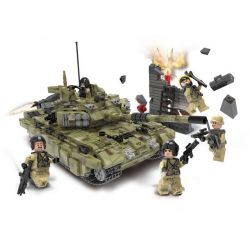 XINGBAO XB-06015 06015 XB06015 non  BỘ XE TĂNG TIGER SCORPIO bộ đồ chơi xếp lắp ráp ghép mô hình Across The Battlefield ACROSS THE BATTLEFIELD SCORPIO TIGER TANK Băng Qua Chiến Trường 1386 khối