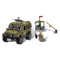 XINGBAO XB-06012 06012 XB06012 non  XE JEEP GIẢI CỨU bộ đồ chơi xếp lắp ráp ghép mô hình Across The Battlefield ACROSS THE BATTLEFIELD RYAN JEEP Băng Qua Chiến Trường 497 khối