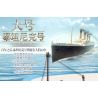 SLUBAN M38-B0577 B0577 0577 M38B0577 38-B0577 SUSENGO 0577 non  TÀU TITANIC bộ đồ chơi xếp lắp ráp ghép mô hình Creator Sáng Tạo 1021 khối