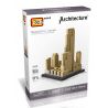 LOZ 1003 Xếp hình kiểu Nanoblock ARCHITECTURE Rockefeller Center Mini Trung Tâm Rockefeller Mini 241 khối