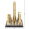 LOZ 1003 Xếp hình kiểu Nanoblock ARCHITECTURE Rockefeller Center Mini Trung Tâm Rockefeller Mini 241 khối