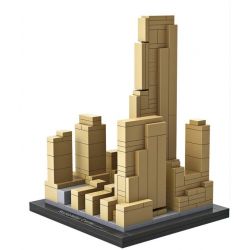 LOZ 1003 Xếp hình kiểu Nanoblock ARCHITECTURE Rockefeller Center Mini Trung Tâm Rockefeller Mini 241 khối