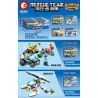 SEMBO SD9350 9350 SD9351 9351 SD9352 9352 SD9353 9353 non  ĐỘI CỨU HỘ bộ đồ chơi xếp lắp ráp ghép mô hình Rescue Team 503 khối