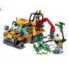 SEMBO SD9548 9548 Xếp hình kiểu  CITY Jungle Rescue Car Xe Cứu Hộ Trong Rừng 273 khối