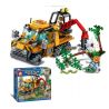 SEMBO SD9548 9548 Xếp hình kiểu  CITY Jungle Rescue Car Xe Cứu Hộ Trong Rừng 273 khối