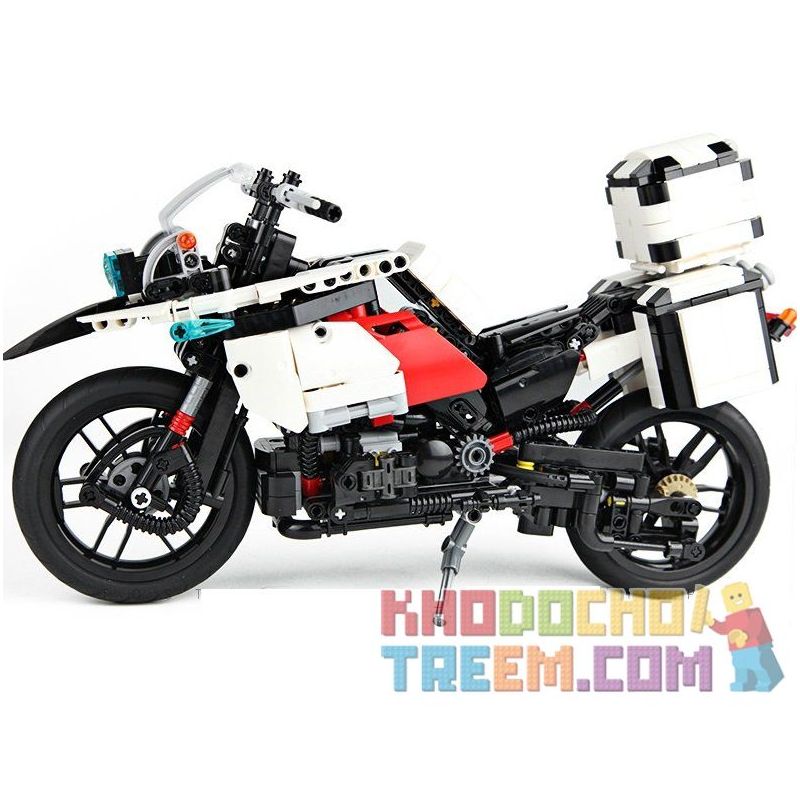 RAEL ENTERTAINMENT 50008 XINGBAO XB-03019 03019 XB03019 non  XE MÔ TÔ TUẦN TRA bộ đồ chơi xếp lắp ráp ghép mô hình  PATROL MOTORCYLE Kỹ Thuật Công Nghệ Cao Mô Hình Phương Tiện 1075 khối