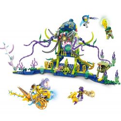 FC BRAND FC3211 3211 Xếp hình kiểu  MOVIES Battle Of Wizard And Angry Octopus Cuộc Chiến Của Những Thầy Phù Thủy Và Bạch Tuộ