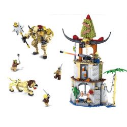 Kazi KY87021 87021 Xếp hình kiểu  THE CHRONICLES OF NARNIA More Narnia Sets Tập Hợp Huyền Thoại Narnia 927 khối