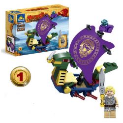 Kazi KY87024 87024 non  NHỮNG GÃ CƯỚP BIỂN TÍ HON VÀ CÁC CON TÀU bộ đồ chơi xếp lắp ráp ghép mô hình The Chronicles Of Narnia Biên Niên Sử Narnia 368 khối