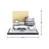 LOZ 1005 Xếp hình kiểu Nanoblock ARCHITECTURE Guggenheim Museum Bảo Tàng Guggenheim 219 khối