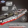 XINGBAO XB-06020 06020 XB06020 non  TÀU SÂN BAY tỷ lệ 1:525 bộ đồ chơi xếp lắp ráp ghép mô hình Creator AIRCRAFT CARRIER Sáng Tạo 1355 khối