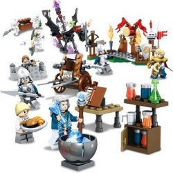 SEMBO SD3051 3051 Xếp hình kiểu  CHRONICLES OF THE GHOSTLY TRIBE Ghost Tribal Series Tuyển Tập Bộ Lạc Ma Quái 283 khối