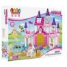 JUN DA LONG TOYS JDLT 5256A Xếp hình kiểu    Sofia Princess With Her  In Glorious Castle Lâu Đài Mơ Ước 189 khối