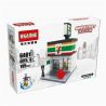 HSANHE 6401 Xếp hình kiểu  MINI MODULAR 7 Days Supermarket Siêu Thị 7 Days 199 khối
