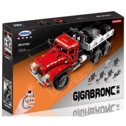 XINGBAO XB-07401 07401 XB07401 non  XE TẢI bộ đồ chơi xếp lắp ráp ghép mô hình  TRUCK T14 KRAZ 255B 6X6（RED） Kỹ Thuật Công Nghệ Cao Mô Hình Phương Tiện 2054 khối