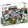 XINGBAO XB-09005 09005 XB09005 non  PHÁO ĐÀI bộ đồ chơi xếp lắp ráp ghép mô hình Minecraft BLOCK WORLD Game Xây Dựng 1627 khối