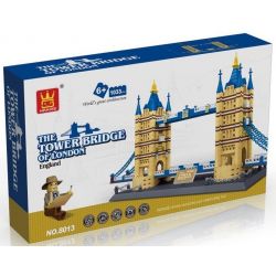 WANGE DR.LUCK 8013 5215 non  CẦU THÁP LUÂN ĐÔN bộ đồ chơi xếp lắp ráp ghép mô hình Creator THE TOWER BRIDGE OF LONDON Sáng Tạo 1033 khối