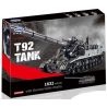 XINGBAO XB-06001 06001 XB06001 non  XE TĂNG T-92 bộ đồ chơi xếp lắp ráp ghép mô hình Creator T92 TANK WITH DIORAMA BATTLE DISPLAY Sáng Tạo 1832 khối