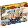 Kazi KY87019 87019 Xếp hình kiểu  THE CHRONICLES OF NARNIA The Fall Of Kaizhi's Ship Con Tàu Kaizhi Thất Thủ 1072 khối