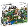 XINGBAO XB-09003 09003 XB09003 non  KHU CHỢ TRÊN CÂY bộ đồ chơi xếp lắp ráp ghép mô hình Minecraft BLOCK WORLD MYSTERIES OF BASE Game Xây Dựng 1114 khối