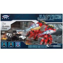 XINGBAO XB-02104 02104 XB02104 non  CUỘC RƯỢT ĐUỔI HẤP DẪN GIỮA XE CẢNH SÁT VÀ MÔ HÌNH bộ đồ chơi xếp lắp ráp ghép mô hình Justice Guard Cảnh Sát Bảo Vệ Hòa Bình 962 khối