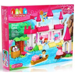  Xếp hình kiểu  Having Yatch With Sofia Princess And Amber Chuyến Du Ngoạn Của Công Chúa Sofia Và Công Chúa Amber 110 khối