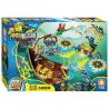 FC BRAND FC3209 3209 Xếp hình kiểu  Battle Of Magical Orange Octopus And Sorcerers Trận chiến của bạch tuộc màu cam ma thuật
