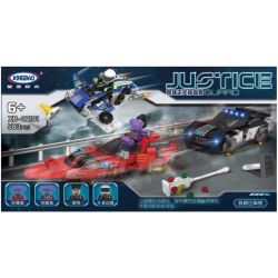 XINGBAO XB-02101 02101 XB02101 non  CUỘC TRUY ĐUỔI TÊN TỘI PHẠM NGUY HIỂM bộ đồ chơi xếp lắp ráp ghép mô hình Justice Guard Cảnh Sát Bảo Vệ Hòa Bình 583 khối