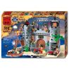 Enlighten 310 Qman 310 non  BẢO VỆ THÀNH TRÌ bộ đồ chơi xếp lắp ráp ghép mô hình Pirates Of The Caribbean CORSAIR ROB BARRACK Cướp Biển Vùng Caribe 366 khối