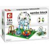SEMBO WEKKI VIGGI SD6701 6701 non  CÔNG VIÊN GIẢI TRÍ bộ đồ chơi xếp lắp ráp ghép mô hình Creator SEMBO BLOCK Sáng Tạo 447 khối