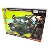 WOMA C0708 0708 Xếp hình kiểu  MILITARY ARMY SUV Ô Tô SUV 262 khối