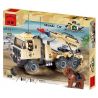 Enlighten 822 Qman 822 non  XE TẢI PHÓNG TÊN LỬA bộ đồ chơi xếp lắp ráp ghép mô hình Military Army COMBATZONES MISSILE CAR Quân Sự Bộ Đội 310 khối