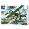 Kazi KY82002 82002 non  MÁY BAY CHIẾN ĐẤU bộ đồ chơi xếp lắp ráp ghép mô hình Century Military CENTURY MILITARY BRISTOL F.2B FIGHTER Quân Đội Thế Kỷ 402 khối