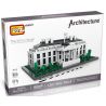 LOZ 1013 Xếp hình kiểu Nanoblock ARCHITECTURE The White House Nhà Trắng 588 khối