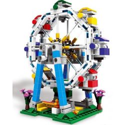 XINGBAO XB-01106 01106 XB01106 non  VÒNG QUAY FERRIS bộ đồ chơi xếp lắp ráp ghép mô hình Colorful World COLORFUL WORLD FERRIS WHEEL Thế Giới Sắc Màu 660 khối