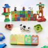 HYSTOYS HONGYUANSHENG AOLEDUOTOYS GM-5009 5009 GM5009 Xếp hình kiểu    Learning Alphabet Học Bảng Chữ Cái 108 khối