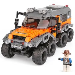 XINGBAO XB-03027 03027 XB03027 non  XE ĐỊA HÌNH bộ đồ chơi xếp lắp ráp ghép mô hình Offroad Adventure SUPER OFFROAD ADVENTURE Đua Địa Hình 529 khối