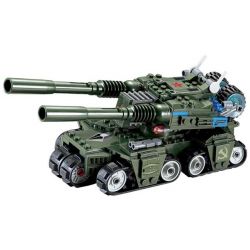 Kazi KY81007 81007 non  XE TĂNG THẾ HỆ MỚI bộ đồ chơi xếp lắp ráp ghép mô hình Red Alert 3 RED ALERT 3 APOCALYPSE（APOC） Báo Động Đỏ 3 380 khối