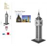 LOZ 9369 Xếp hình kiểu Nanoblock ARCHITECTURE Big Ben đồng Hồ Lớn 870 khối