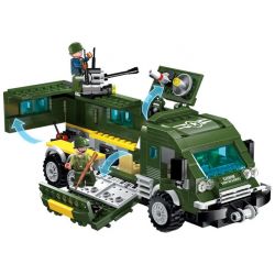 Enlighten 1709 Qman 1709 non  TẤN CÔNG XE BỌC THÉP bộ đồ chơi xếp lắp ráp ghép mô hình Tactical Espionage Action TACTICAL ESPIONAGE ACTION COMBAT ZONES FIRE Chiến Thuật Quân Sự 446 khối
