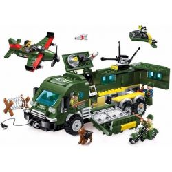 Enlighten 1709 Qman 1709 non  TẤN CÔNG XE BỌC THÉP bộ đồ chơi xếp lắp ráp ghép mô hình Tactical Espionage Action TACTICAL ESPIONAGE ACTION COMBAT ZONES FIRE Chiến Thuật Quân Sự 446 khối