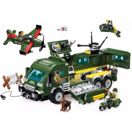 Enlighten 1709 Qman 1709 non  TẤN CÔNG XE BỌC THÉP bộ đồ chơi xếp lắp ráp ghép mô hình Tactical Espionage Action TACTICAL ESPIONAGE ACTION COMBAT ZONES FIRE Chiến Thuật Quân Sự 446 khối