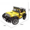 XINGBAO XB-03024 03024 XB03024 non  SIÊU XE ĐỊA HÌNH JEEP bộ đồ chơi xếp lắp ráp ghép mô hình Offroad Adventure SUPER OFFROAD ADVENTURE Đua Địa Hình 610 khối