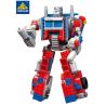 Kazi KY8023 8023 Xếp hình kiểu  TRANSFORMERS Robot Transform Tractor Robot Biến Hình Xe đầu Kéo 384 khối