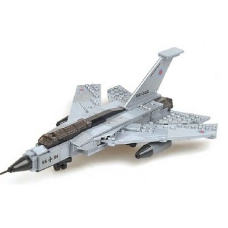 Kazi KY98406 98406 non  MÁY BAY TIÊM KÍCH bộ đồ chơi xếp lắp ráp ghép mô hình Military Army TORNADO Quân Sự Bộ Đội 254 khối