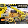 Kazi KY8045 8045 Xếp hình kiểu  CITY Crane Cần Trục Di động 380 khối