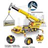 Kazi KY8045 8045 Xếp hình kiểu  CITY Crane Cần Trục Di động 380 khối
